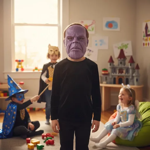 Thanos elemes maszk