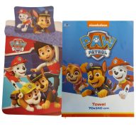 Mancs őrjárat ágyneműhuzat és törölköző szett