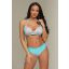 Corse bikini – türkiz csíkos-44