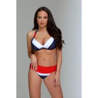 Corse bikini–sötétkék íves-M