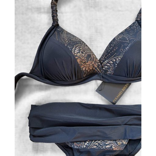 Corse bikini – arany virágos-M