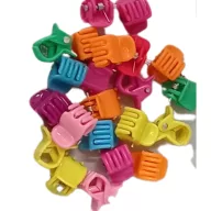Karmos hajcsat mini színes