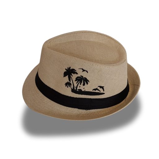 Pálmamintás férfi kalap