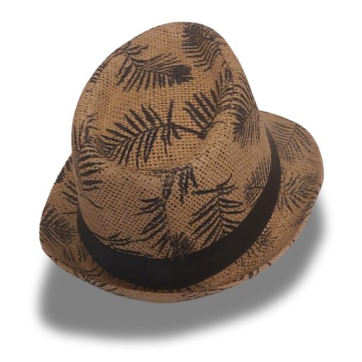 Pálmaleveles férfi kalap