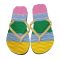 Színes női papucs LS212