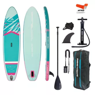 RideWave Türkizkék SUP szett