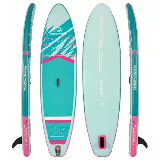 RideWave Türkizkék SUP szett