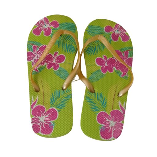 Papucs női virágos