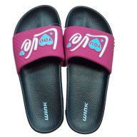 WINK LOVE feliratú papucs-PINK-40