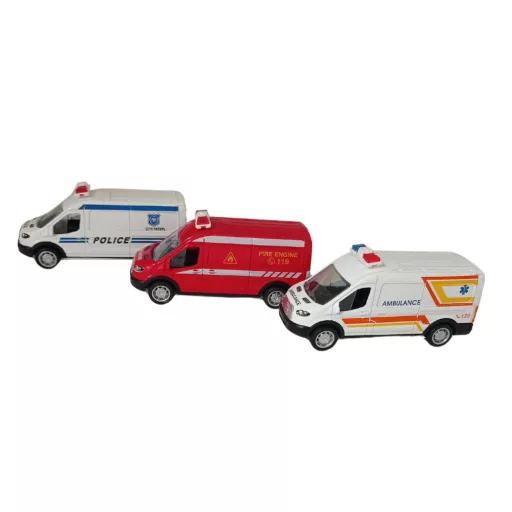 Fém sürgősségi autók