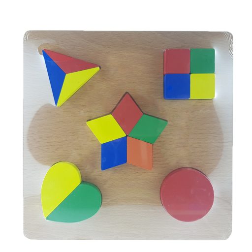 Szinek És Formák Fa Kirakó