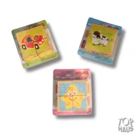 Képkirakó Fakocka  7x7cm