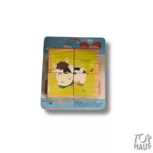 Képkirakó Fakocka  7x7cm