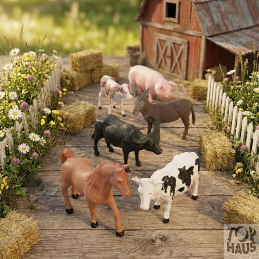 Farm Állatok  6Db-os