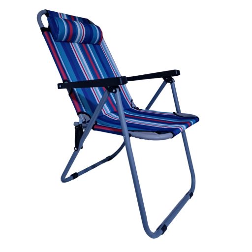 Kamping szék levehető párnával