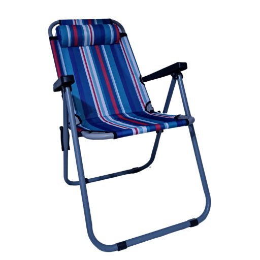 Kamping szék levehető párnával