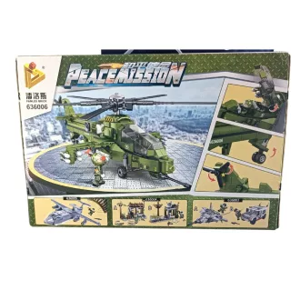 Összeszerelhető helikopter