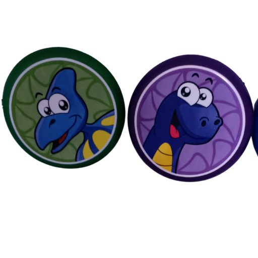 Frizbi puha anyagból dinós