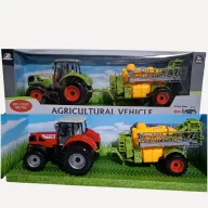 Fém és műanyag traktor permetezővel