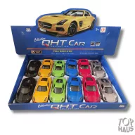 Fém autó felnyíló motorházas