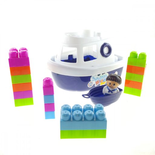 Hajó Építőkockákkal