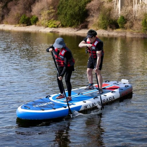 Koetsu széles testű felfújható, álló evezős több személyes SUP szett 
