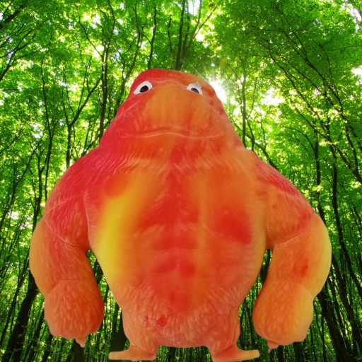 Homokkal töltött gorilla 13 cm 500 g 