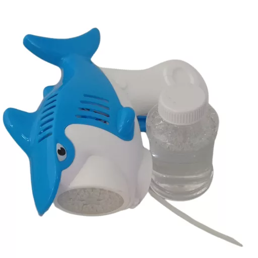 Cápás buborékfújó