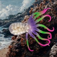 Színes polip stresszlabda