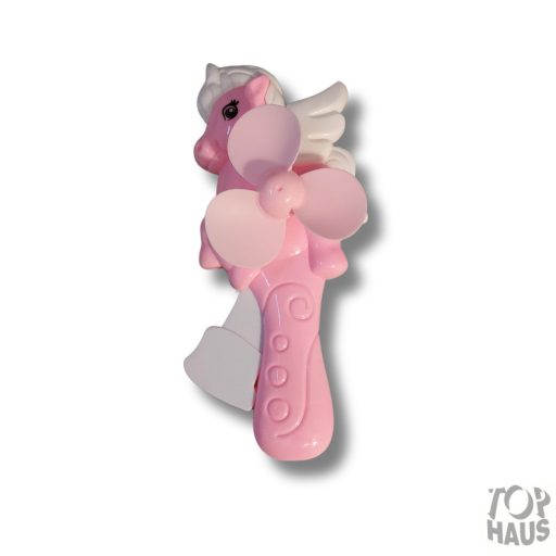 Kézi ventilátor unikornisos