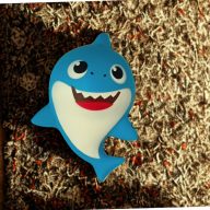 Cápa squishy 10x7 cm