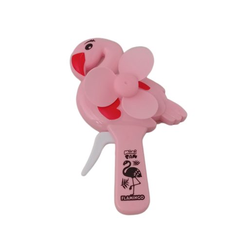 Flamingó kézi ventillátor
