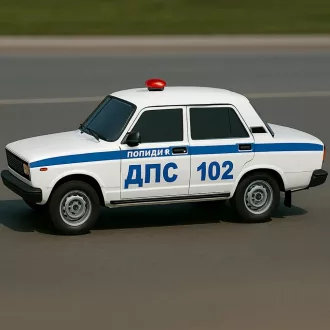 Távirányítós Rendőrségi Lada 1500