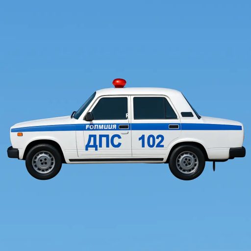 Távirányítós Rendőrségi Lada 1500