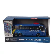 Busz hanggal és fénnyel