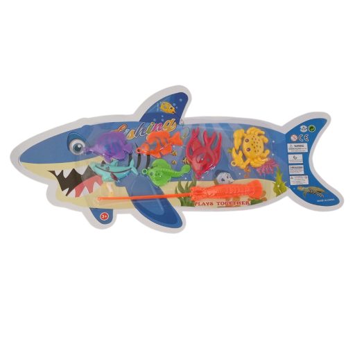 Műanyag horgász játék több színben