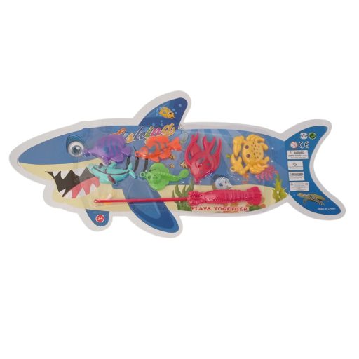 Műanyag horgász játék több színben