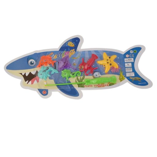 Műanyag horgász játék több színben