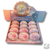 Ékszer doboz kagylóformájú