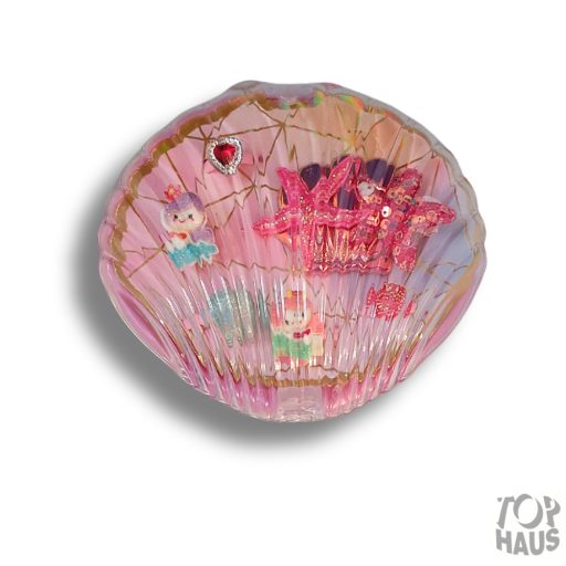 Ékszer doboz kagylóformájú