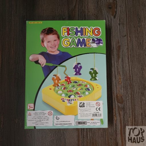 Horgászós játék elemes