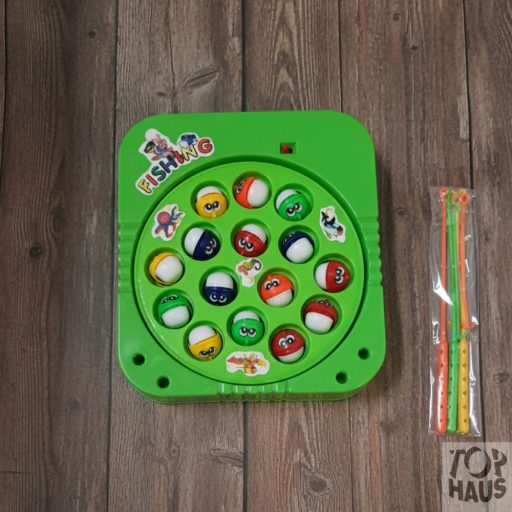 Horgászós játék elemes