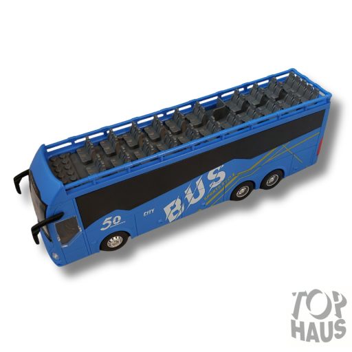 Távirányítós emeletes busz akkumlátoros