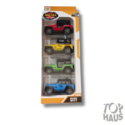 4 db kis terepjáró dobozban