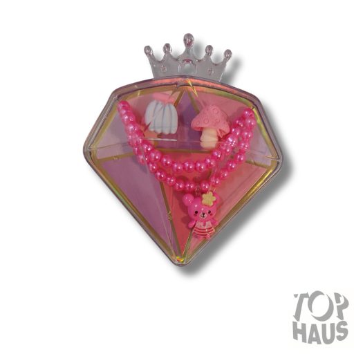 Gyémánt formájú ékszerdoboz