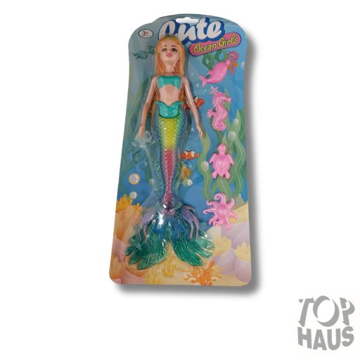 Sellő baba világítós