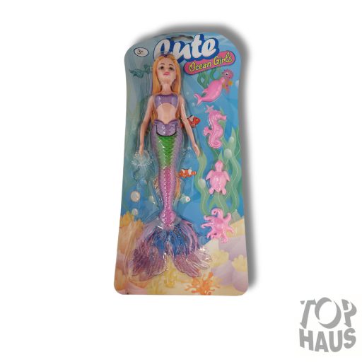 Sellő baba világítós