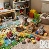 Mágneses kocka építő játék