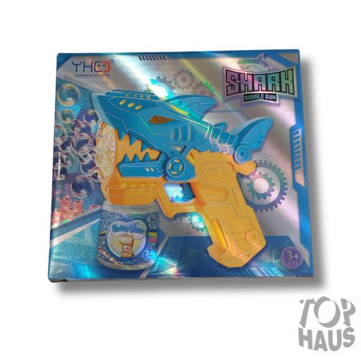 Cápás buborékfújó