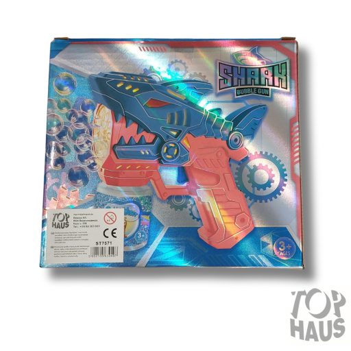 Cápás buborékfújó